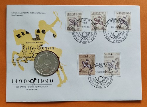500 jahre postverbindungen - jahre, in