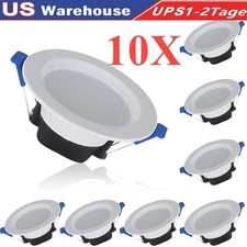 10/40Pack 7W Downlight Led