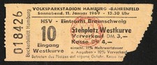 Ticket | 1968/69 | Hamburger