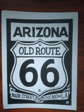 Postkarte Arizona Route 66