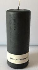 Broste Kerze Stumpenkerze Cylinderkerze Schwarz Puder