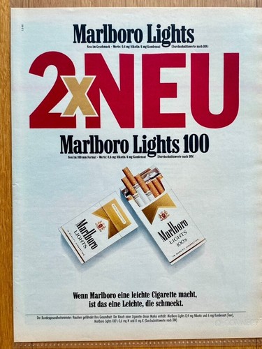 1985 marlboro lights 100 - 1985,