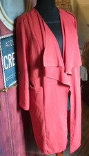 Lagenlook military Mantel Farbe Hummer Gr 48/50 sinverly loved Figurschmeichler