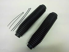 Faltenbälge schwarz Gabel