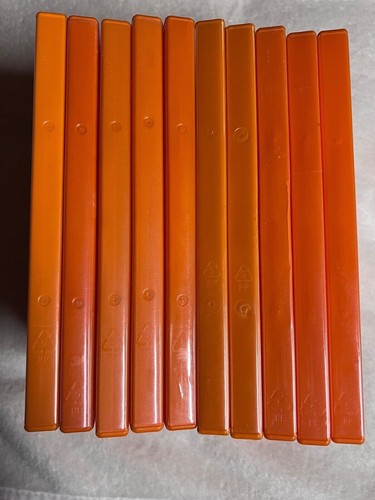 Dvd hüllen orange - hüllen,