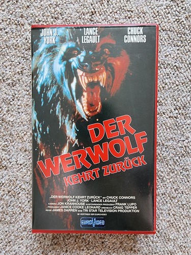 Vhs der werwolf kehrt zurück - werwolf,