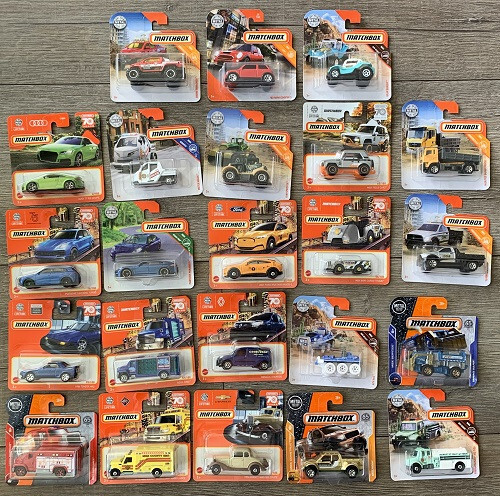 Matchbox sammlung mit 23 - matchbox,
