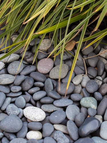 Beach pebbles schwarz - pebbles, /