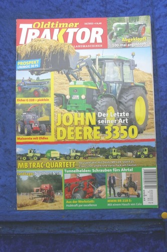 Oldtimer traktor john - oldtimer, 10/22