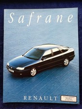 Renault Safrane Prospekt, 1995
