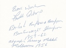 OLYMPIA 1956: Fred GILROY