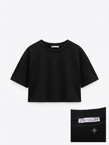 Zara damen crop - zara,