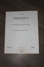 Noten für Saxophon und Piano