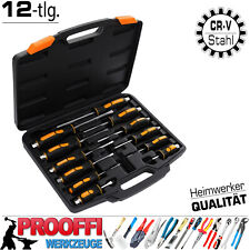 12-tlg Kraft Schraubendreher