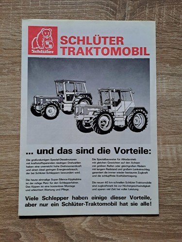 Original schlüter traktomobil - original,