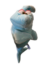 Living Puppets Handpuppe Hai Wiwaldi & Co Kuscheltier Stofftier Plüschtier Fisch