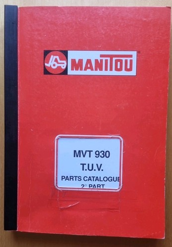 Manitou mvt 930 - mvt, t.u.v