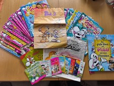 Diddl Maus Konvolut - 1 Buch, Tragetaschen(4), Postkarten(8) + Magazine(20)