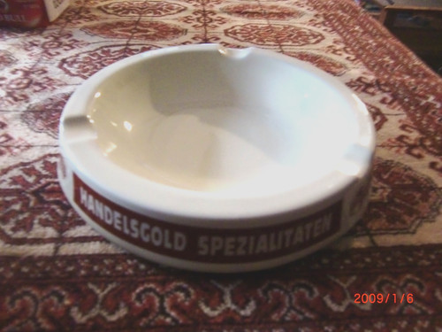 Aschenbecher handelsgold - -,