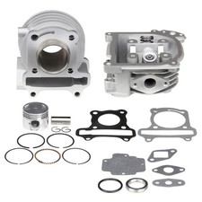 Zylinder Kit 50ccm inkl. Zylinderkopf + Ventile für China Roller, Baotian, Rex R