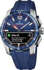 FESTINA Smartwatch Connected D Herren Armbanduhr Titan Bluetooth 44mm B-WARE