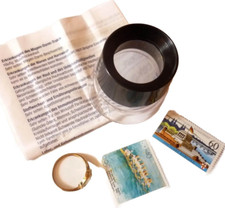 Standlupe Uhrmacherlupe Lese Arbeits Lupe Juwelierlupe Vergrößerungsglas 10fach 