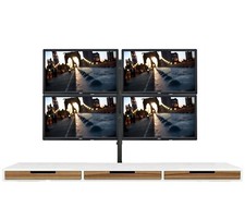 Quad Monitor Bundle - PASSENDES PAAR 20" Zoll Breitbild-LCD, VGA, DVI