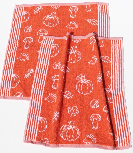 Handtücher herbst frottee - 2x,