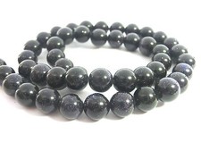 BLAUFLUSS 8mm blau Perlen rund