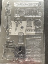 Handarbeit Silikonstempel Nähen Schneidern Clearstamp Motivstempel DIY