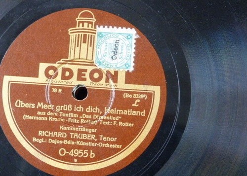 78rpm richard tauber dajos - tauber,