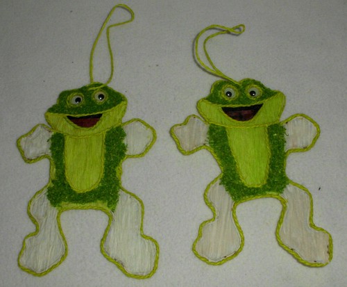 Hängedeko frösche frosch - 2x,