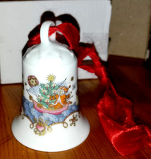 Hutschenreuther Glocke 1982 - Küstenland - Weihnachtsglocke Jahresglocke