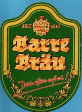Bierdeckel - Barre Bräu =