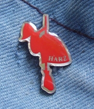 Pin Harz Brockenhexe Brocken Sachsen-Anhalt Deutschland rot