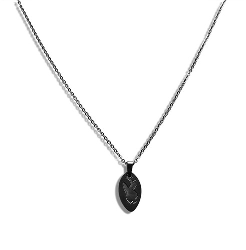 Edelstahl halskette 75cm - edelstahl, 40