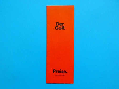 Prospekt preisliste vw - prospekt, /