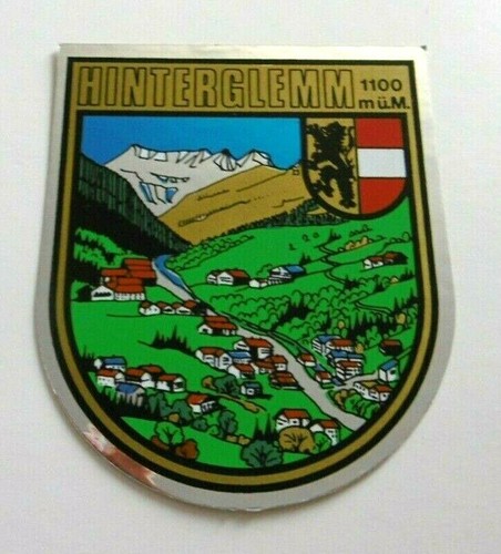 Souvenir aufkleber hinterglemm - souvenir-aufkleber,