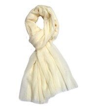 XXL Seidenschal Langschal Lang Schal Halstuch Tuch Damenschal Fransen Uni Damen