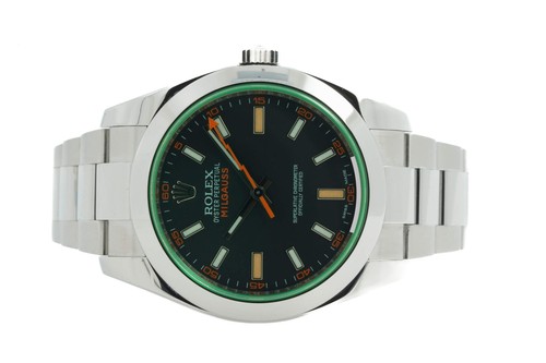 Rolex milgauss 116400gv 116400 - milgauss,