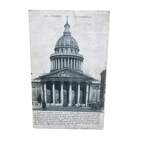 Ansichtskarte postkarte paris - ansichtskarte,