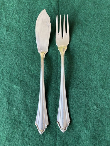 Echtsilber fisch besteck 800 - echtsilber,