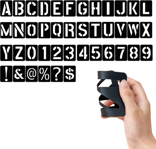 Stück buchstaben schablone - 42,