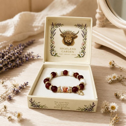Glas perlenarmband highland - glas,