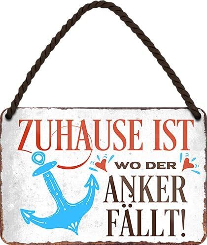 Blechschild lustiger spruch - blechschild,