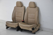 Sitz vorne BMW E60 E61 RHD LCI Sitzheizung teilelektrisch Leder Dakota Beige