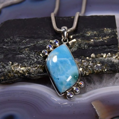 Larimar anhänger 925er - anhänger,,