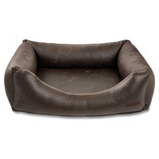 Wolters Vintage Hundelounge braun orthopädisches Bett mit Memory-Foam