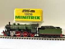 Minitrix 12036 Dampflok S 2/5 DRG ex K.Bay.Sts.B. Lokomotive grün TOPP in OVP