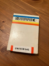 Fotopapier ORWO BN 1 100Blatt 7,4x10,5 cm SW BW Paper Gloss Singleweight